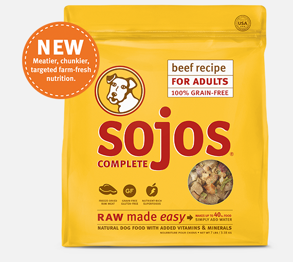 Sojos Complete Dog Food Beef Recipe Sojos