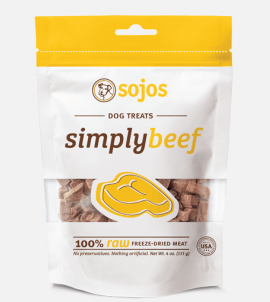 Sojos Simply Beef Dog Treats