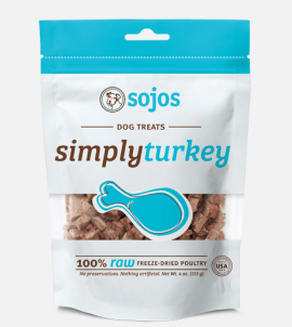 Sojos Simply Turkey Dog Treats