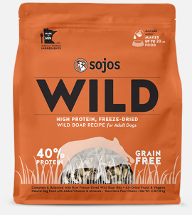 Sojos Wild Dog Food Wild Boar Recipe