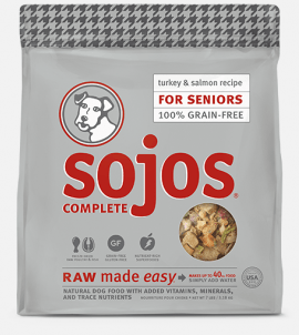 Sojos Complete Senior Food Turkey & Salmon Recipe