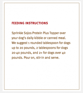 Sojos Toppers Beef Plus