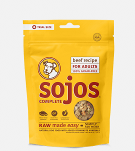 Sojos Complete Dog Food Beef Recipe Trial Size