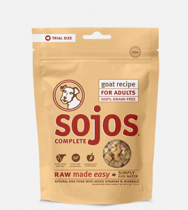 Sojos Complete Dog Food Goat Recipe Trial Size